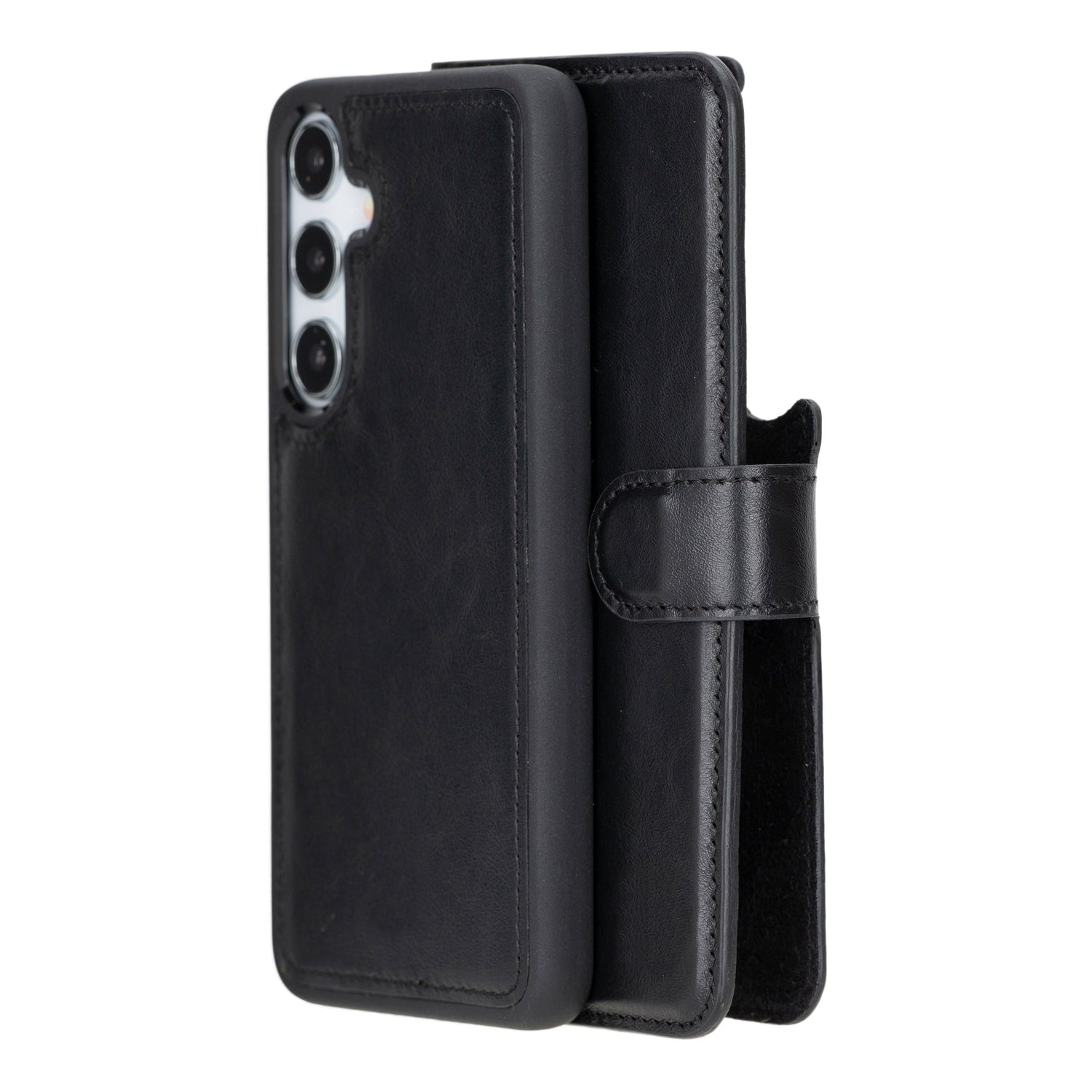 Magic Samsung Galaxy S24 Series Detachable Leather Wallet Case