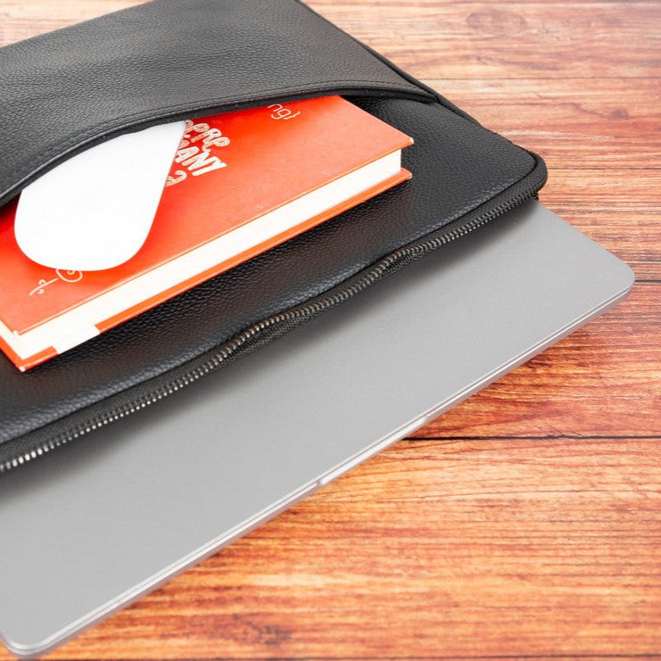 AWE Genuine Leather Sleeves Brown