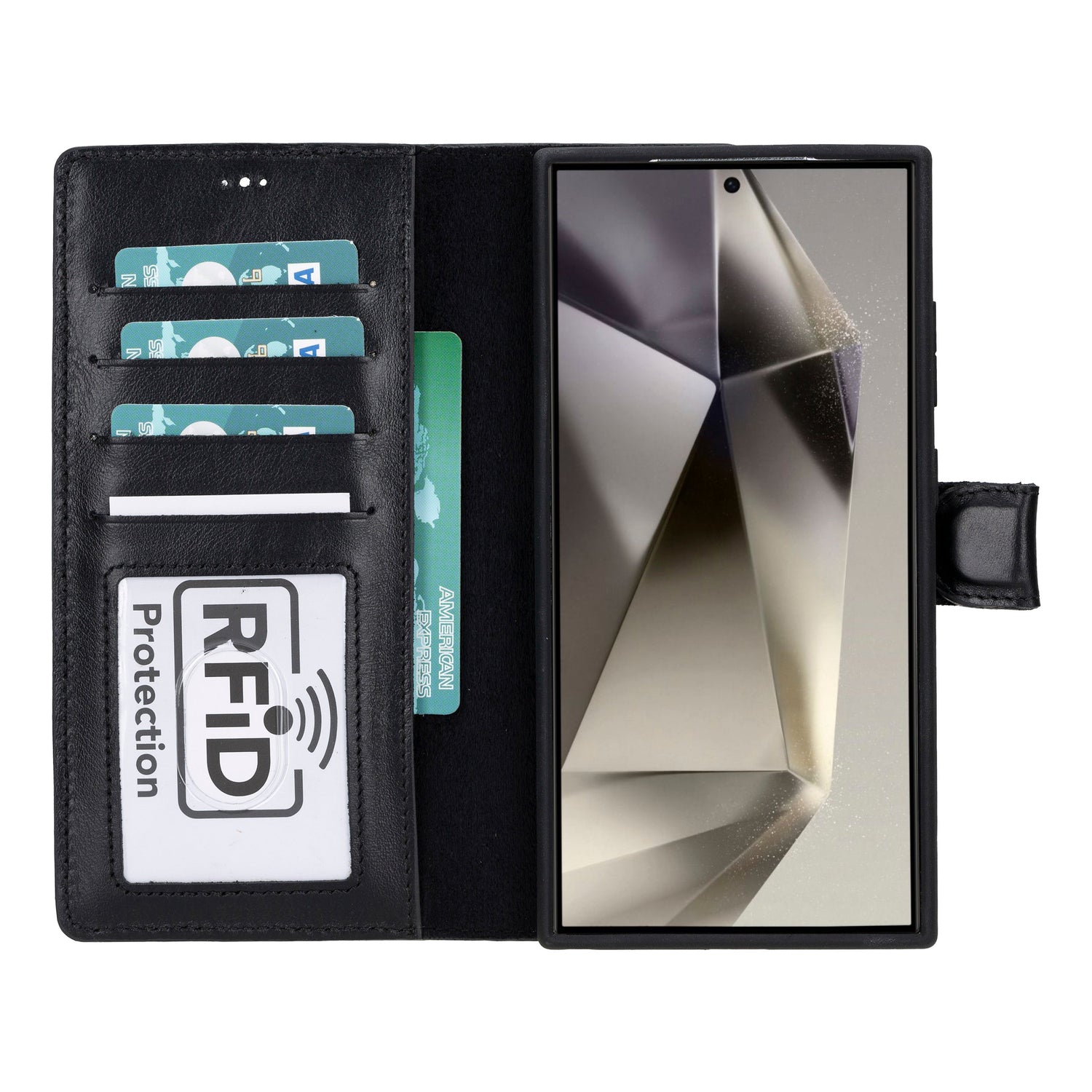 Magic Samsung Galaxy S24 Series Detachable Leather Wallet Case