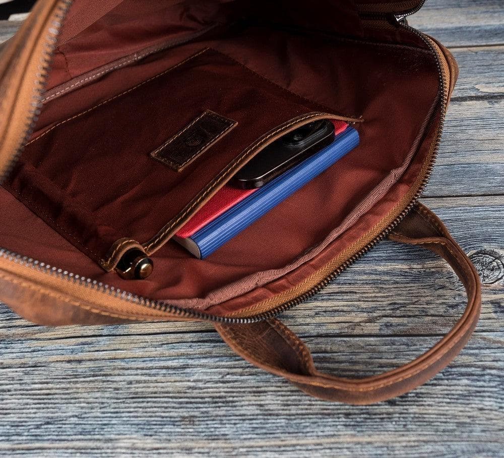 Apollo Geniun Leather Laptop Bag For 13