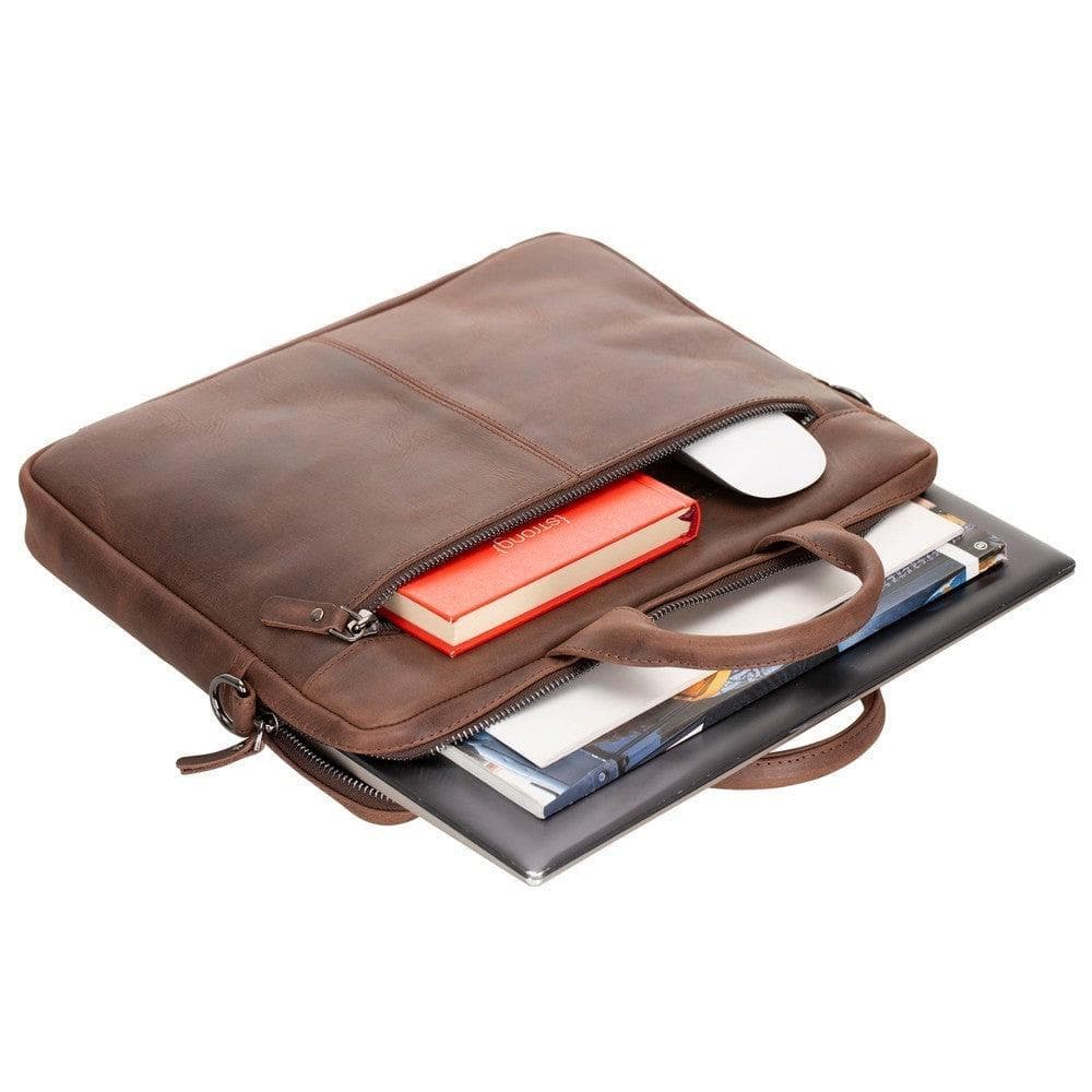 Apollo Geniun Leather Laptop Bag For 13