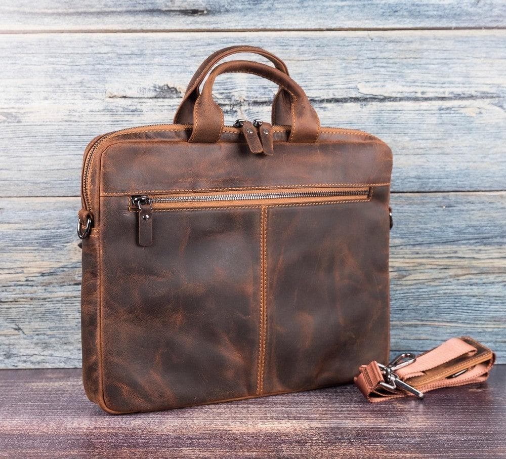 Apollo Geniun Leather Laptop Bag For 13
