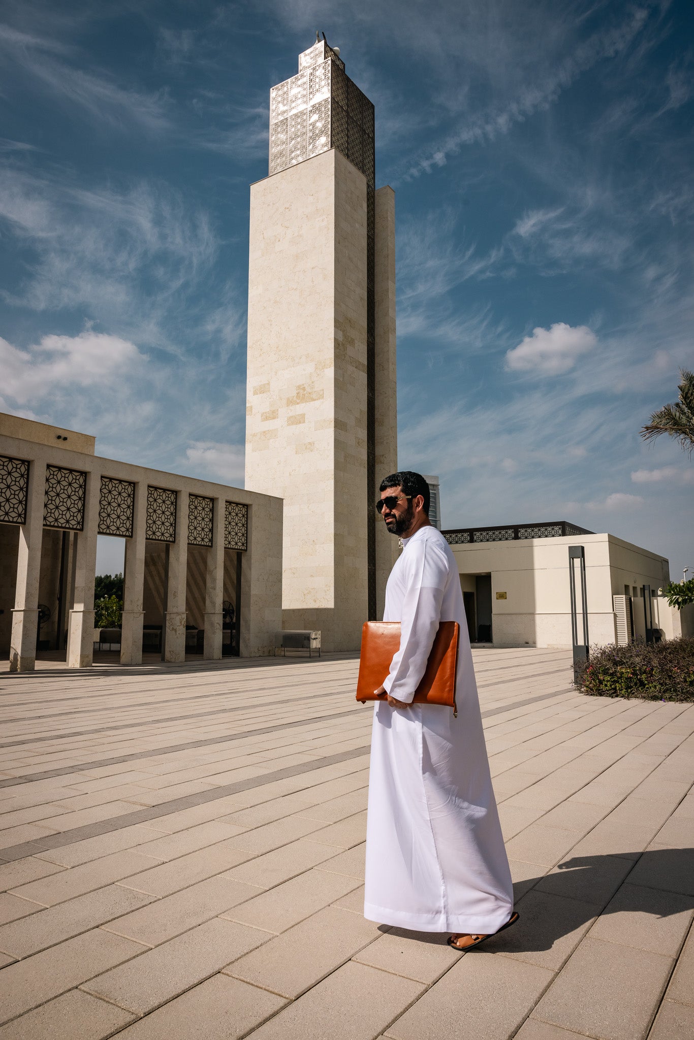 HANDCRAFTED LEATHER PRAYER RUG