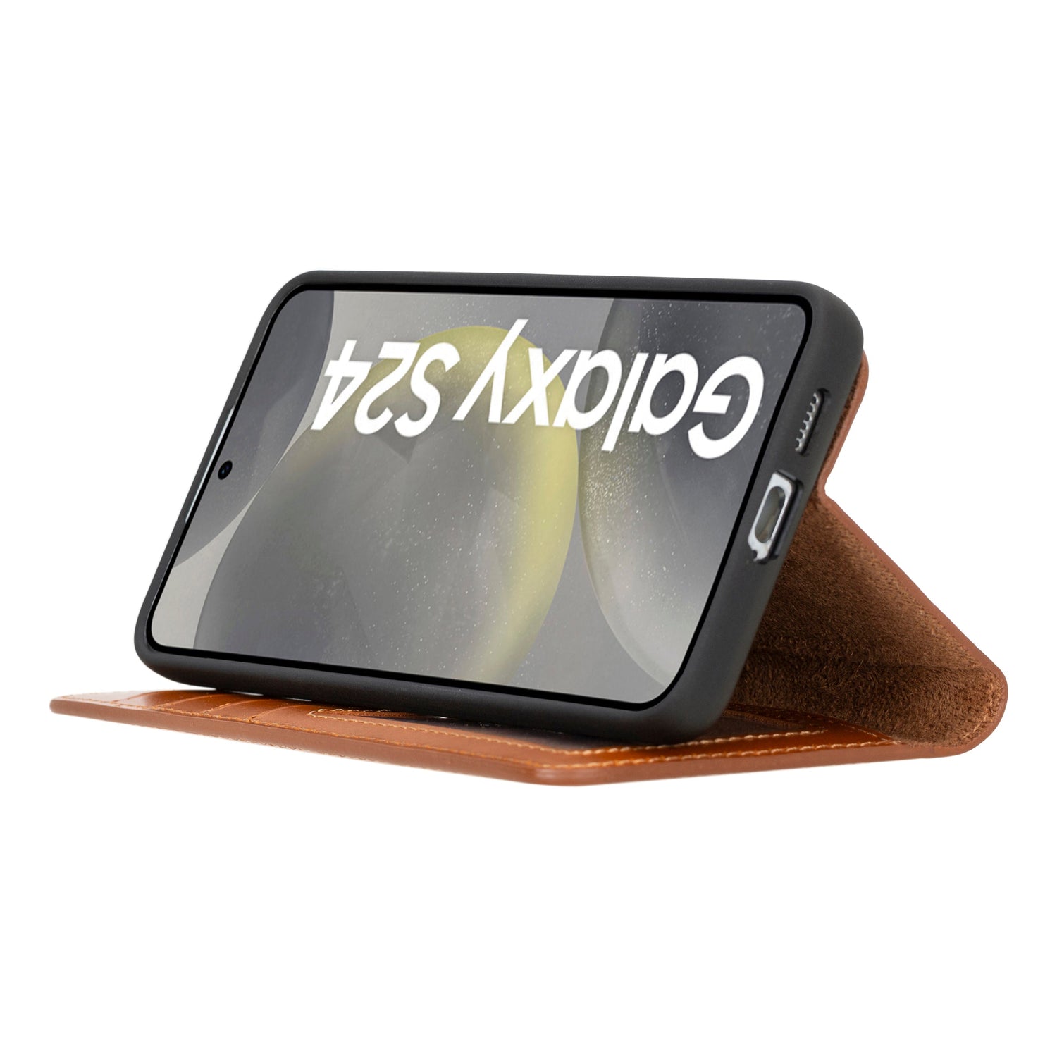 Magic Samsung Galaxy S24 Series Detachable Leather Wallet Case