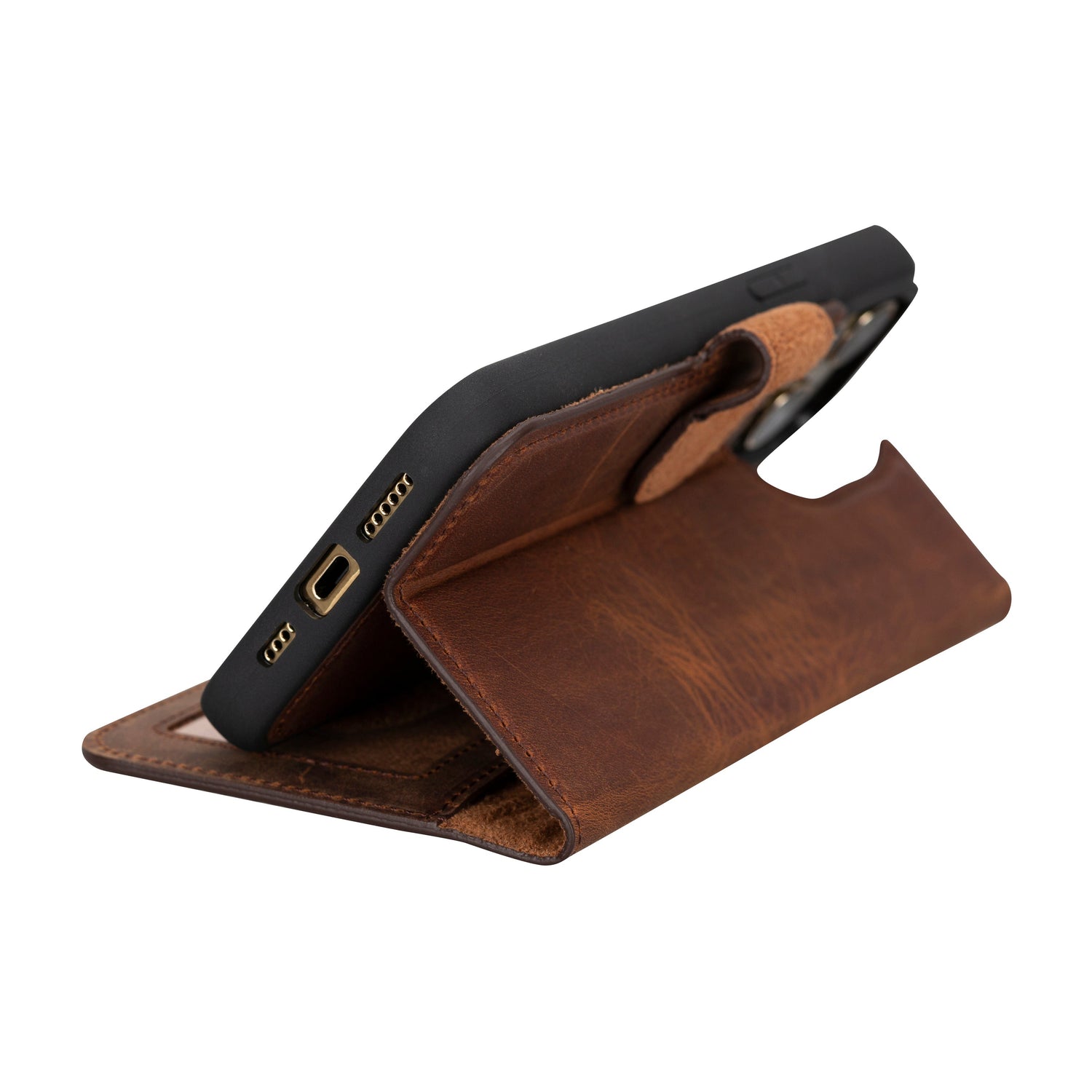 Magic iPhone 16 Pro Detachable Leather Wallet Case