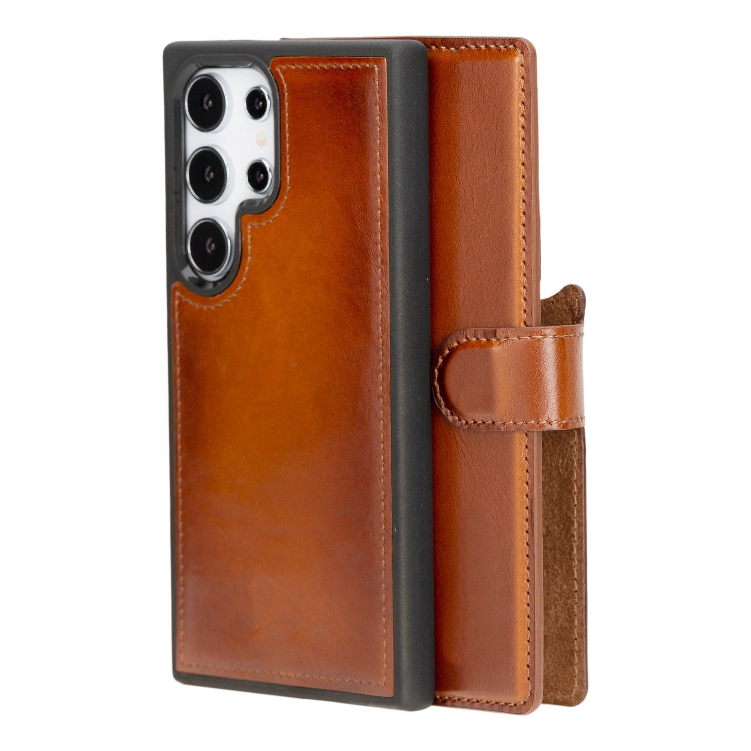 Magic Samsung Galaxy S24 Series Detachable Leather Wallet Case