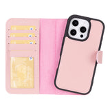 Magic iPhone 16 Pro Detachable Leather Wallet Case