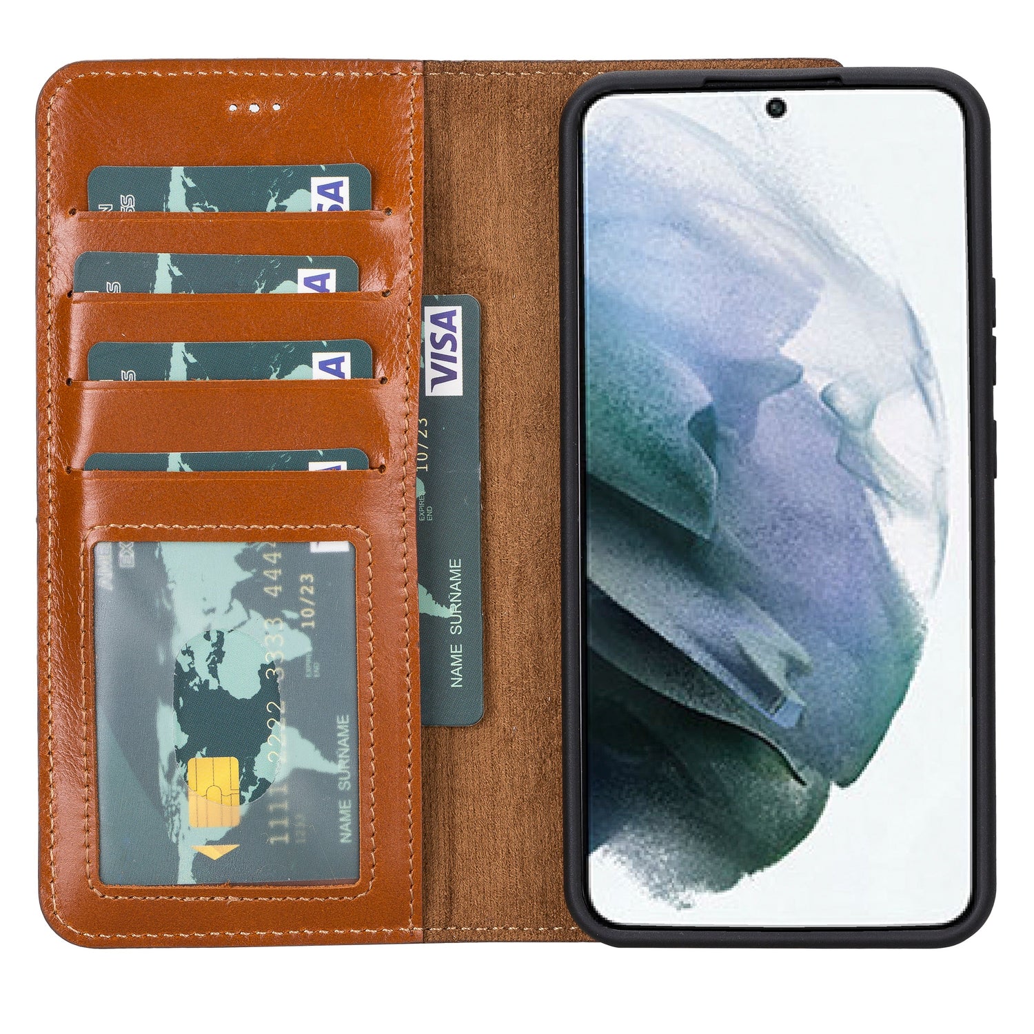 Magic Samsung Galaxy S23 Series Detachable Leather Wallet Case