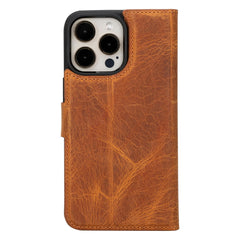 iPhone 15 Series Leather Wallet Case