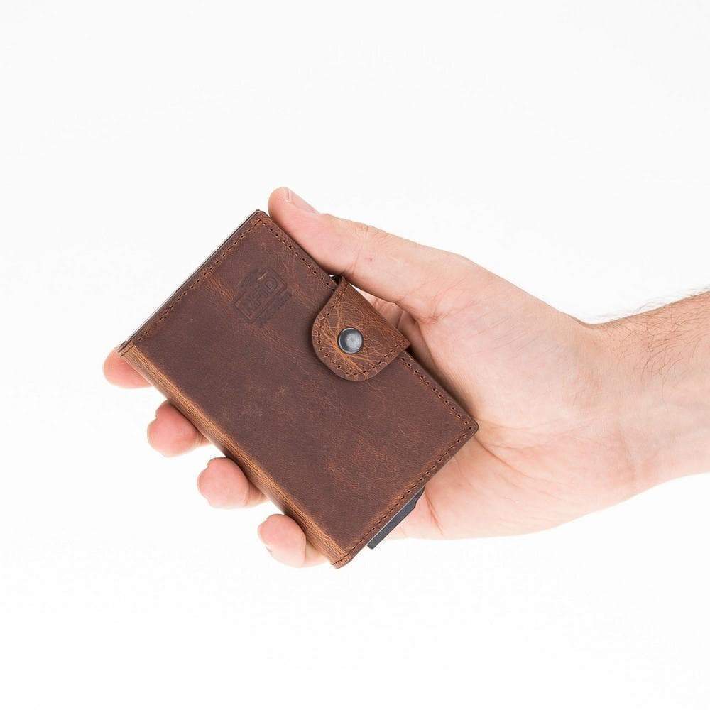 Mondello Leather Pop-Up Card Holder G19